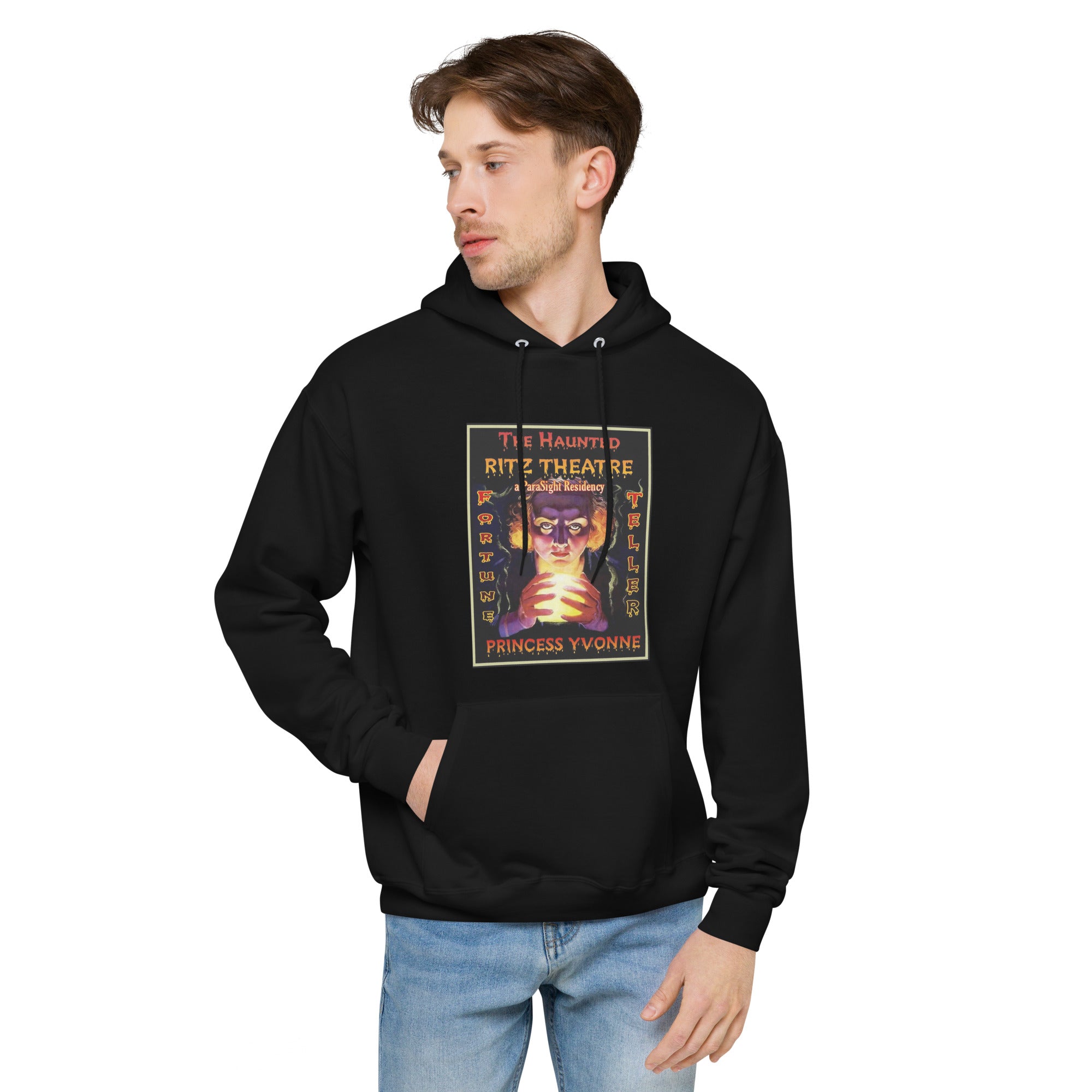 Princess Yvonne Haunted Ritz Theatre Unisex fleece hoodie