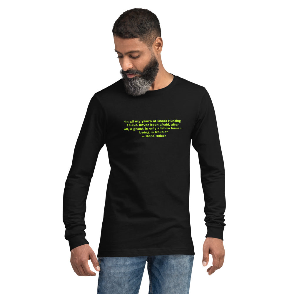 ParaSight Holzer Quote 1 Unisex Long Sleeve Tee